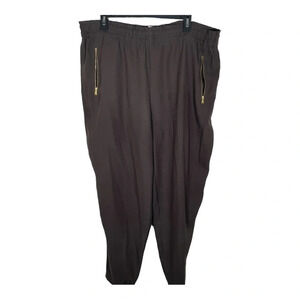 Soft Surroundings Dark Brown Joggers